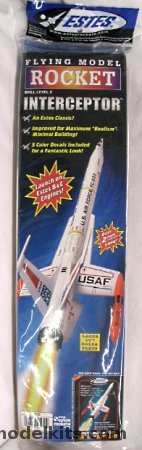 Estes Interceptor Flying Rocket Kit, 1250 plastic model kit